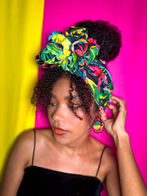 Turbante Flor de Bonche